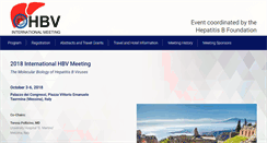 Desktop Screenshot of hbvmeeting.org